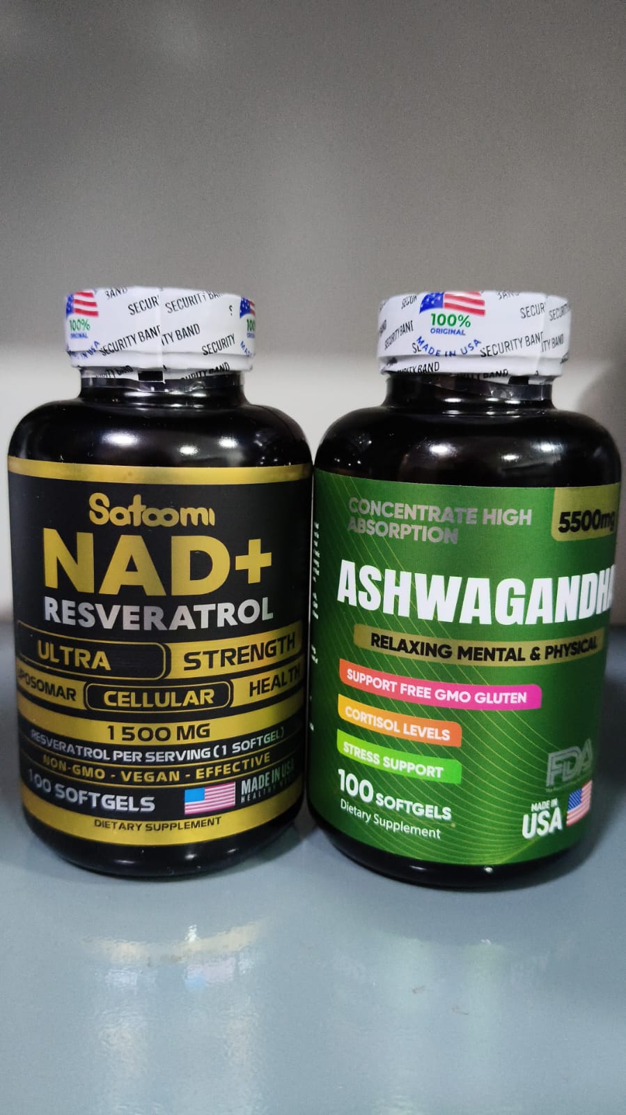 COMBO NAD+ & ASHWAGANDHA