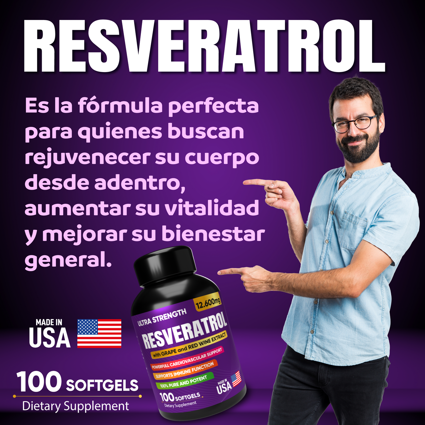 🔥 RESVERATROL 🍇💜