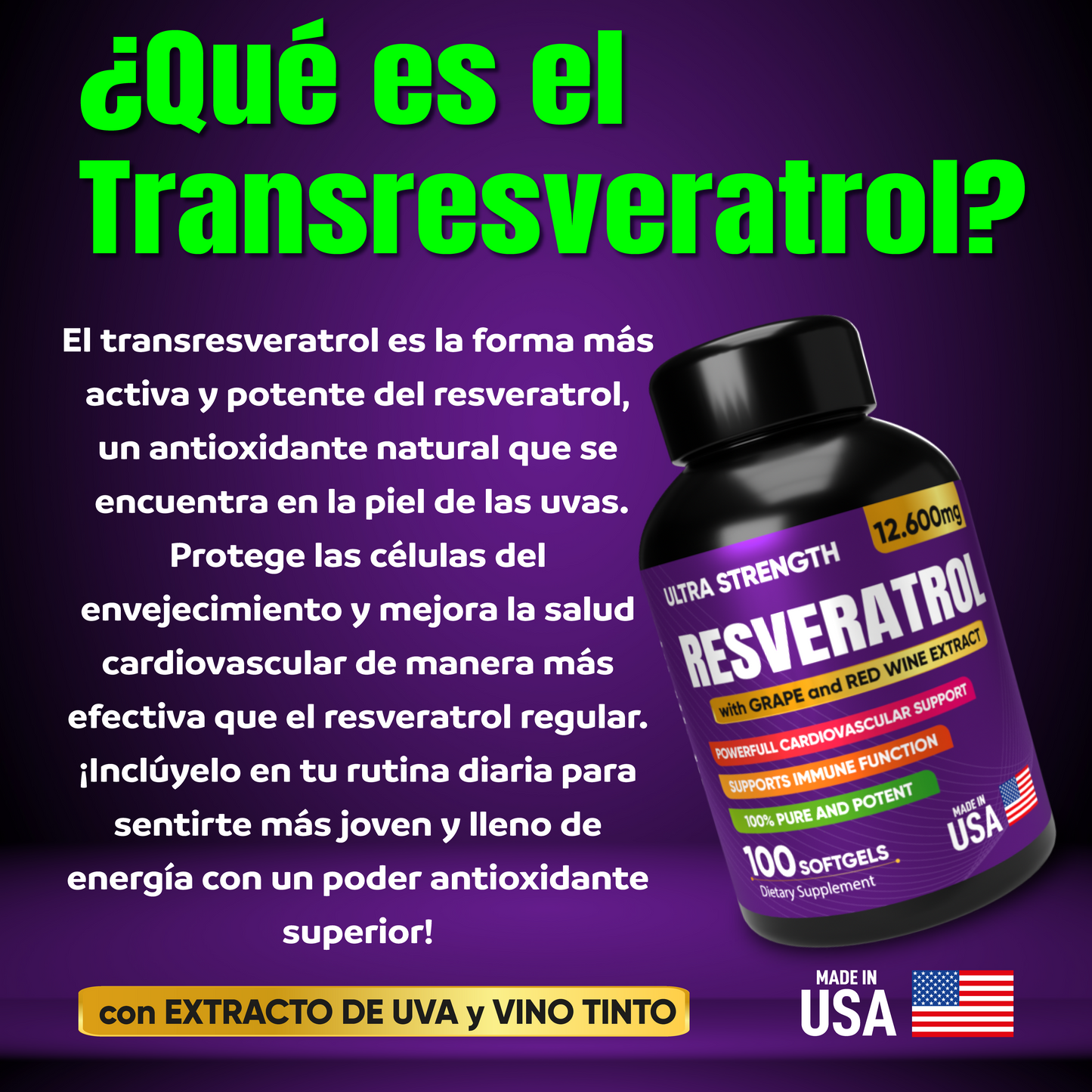 🔥 RESVERATROL 🍇💜